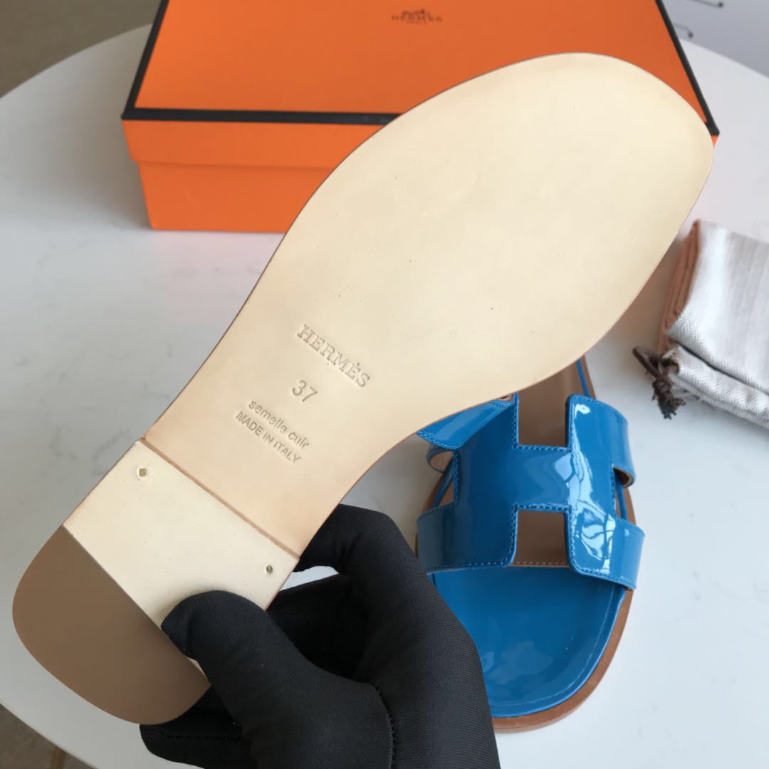 에르메스 올수공 오란 슬리퍼 샌들 페이던트 09